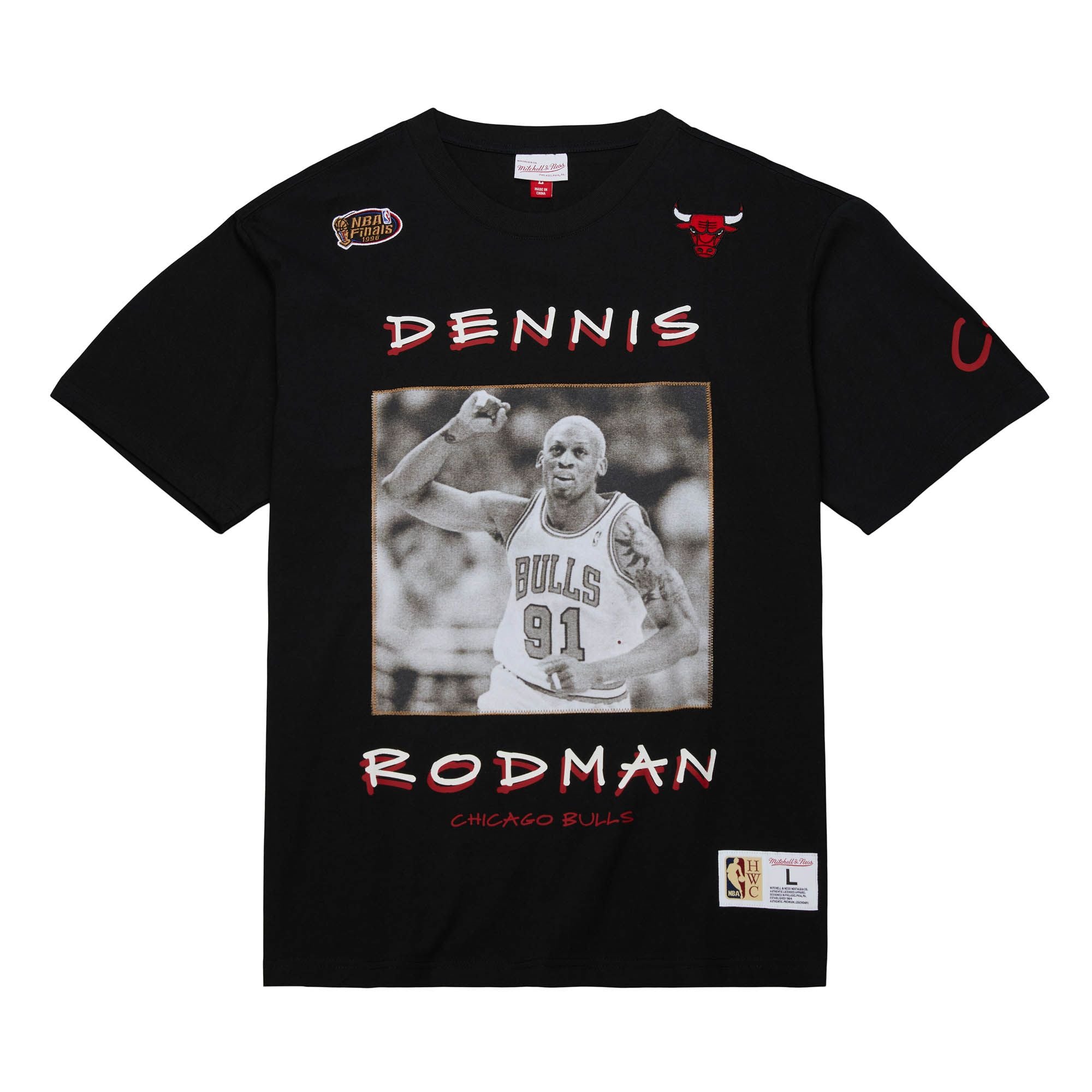 CHICAGO BULLS PREMIUM DENNIS RODMAN TEE (Copie)